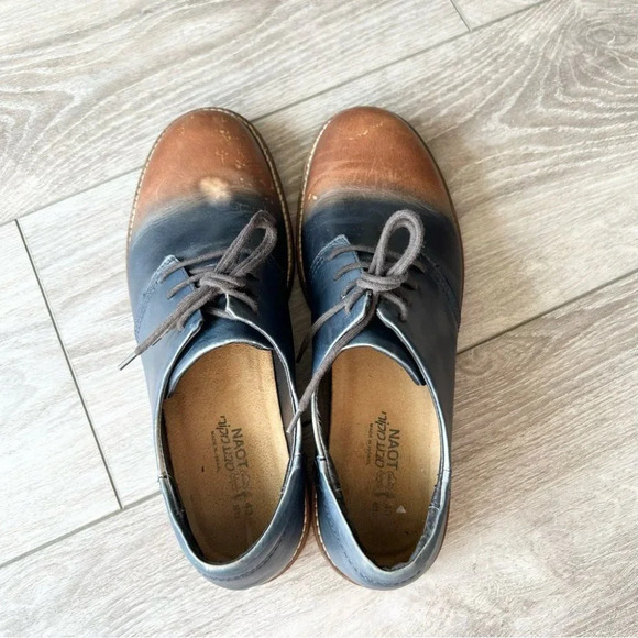 NAOT Chief Handcrafted Two Tone Fade Leather Oxford Shoe Made in Israel main image 13